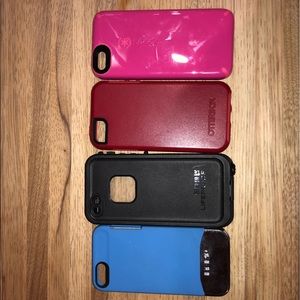 Four phone cases